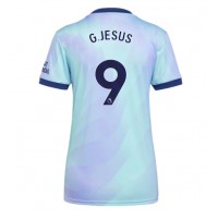 Camiseta Arsenal Gabriel Jesus #9 Tercera Equipación para mujer 2024-25 manga corta